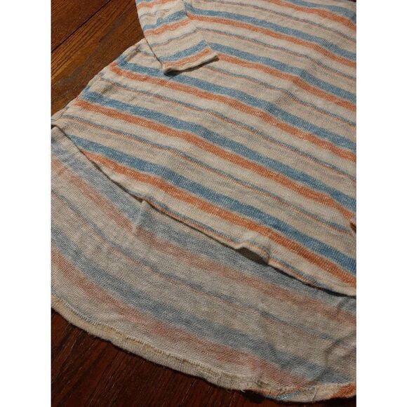 Small Sadie & Sage Long Sleeve Round Neck Semi Sheer Pullover Sweater Shirt Top - Picture 4 of 6